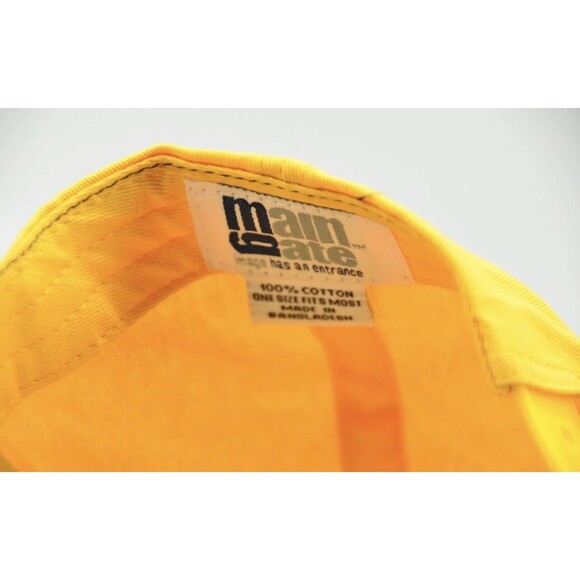 Main Gate Indiana Pacers Lucas Oil Blue & Gold Snapback Hat Cap - Picture 5 of 5